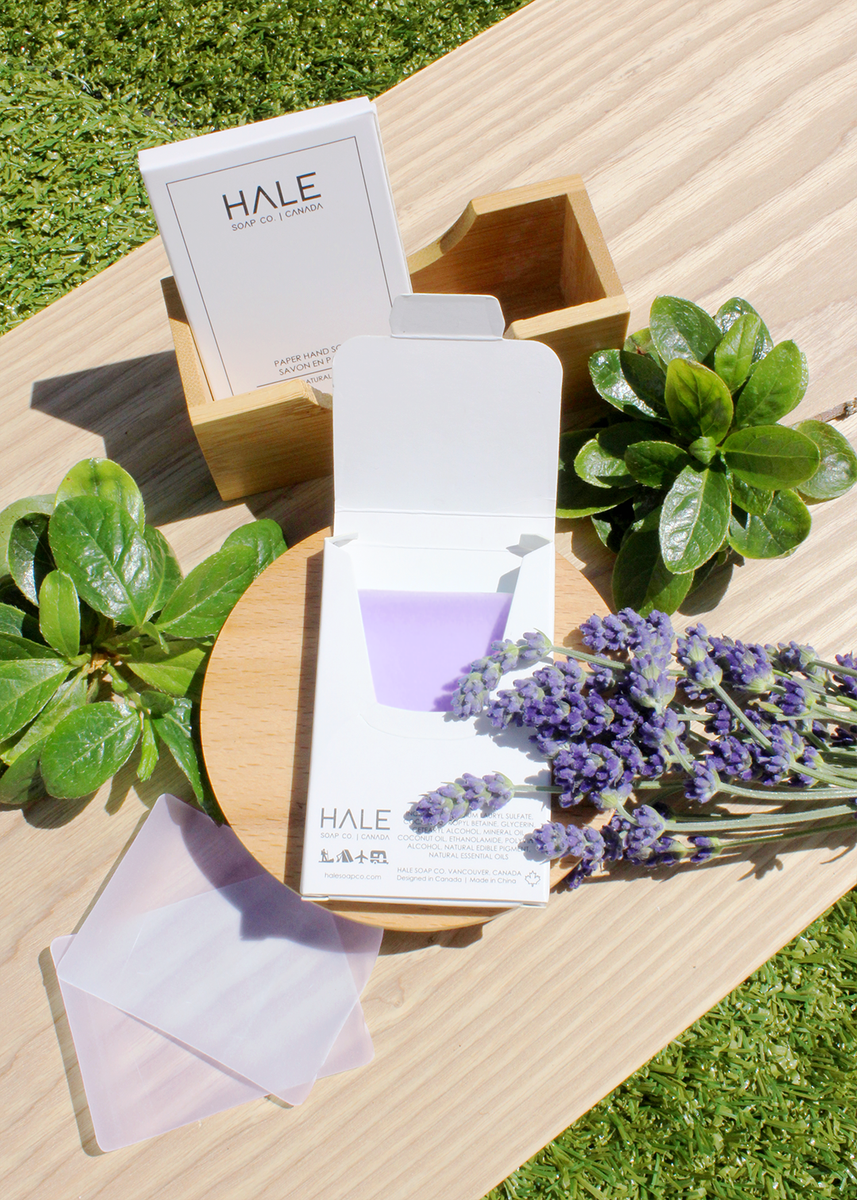 Calm Lavender Paper Hand Soap Hale Living Co.