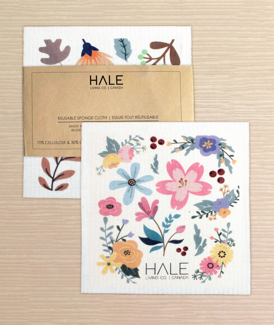 Hale Eco Pack - Reusable Sponge Cloth – Hale Living Co.